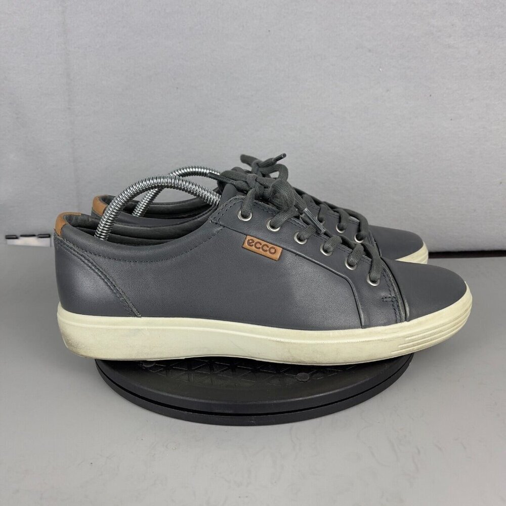 Ecco Soft 7 Sneakers Grey Mens Size US 9 EU 43 - Picture 4 of 10